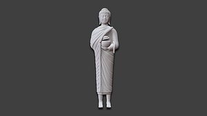 Asian Buddha Stand Act3 model