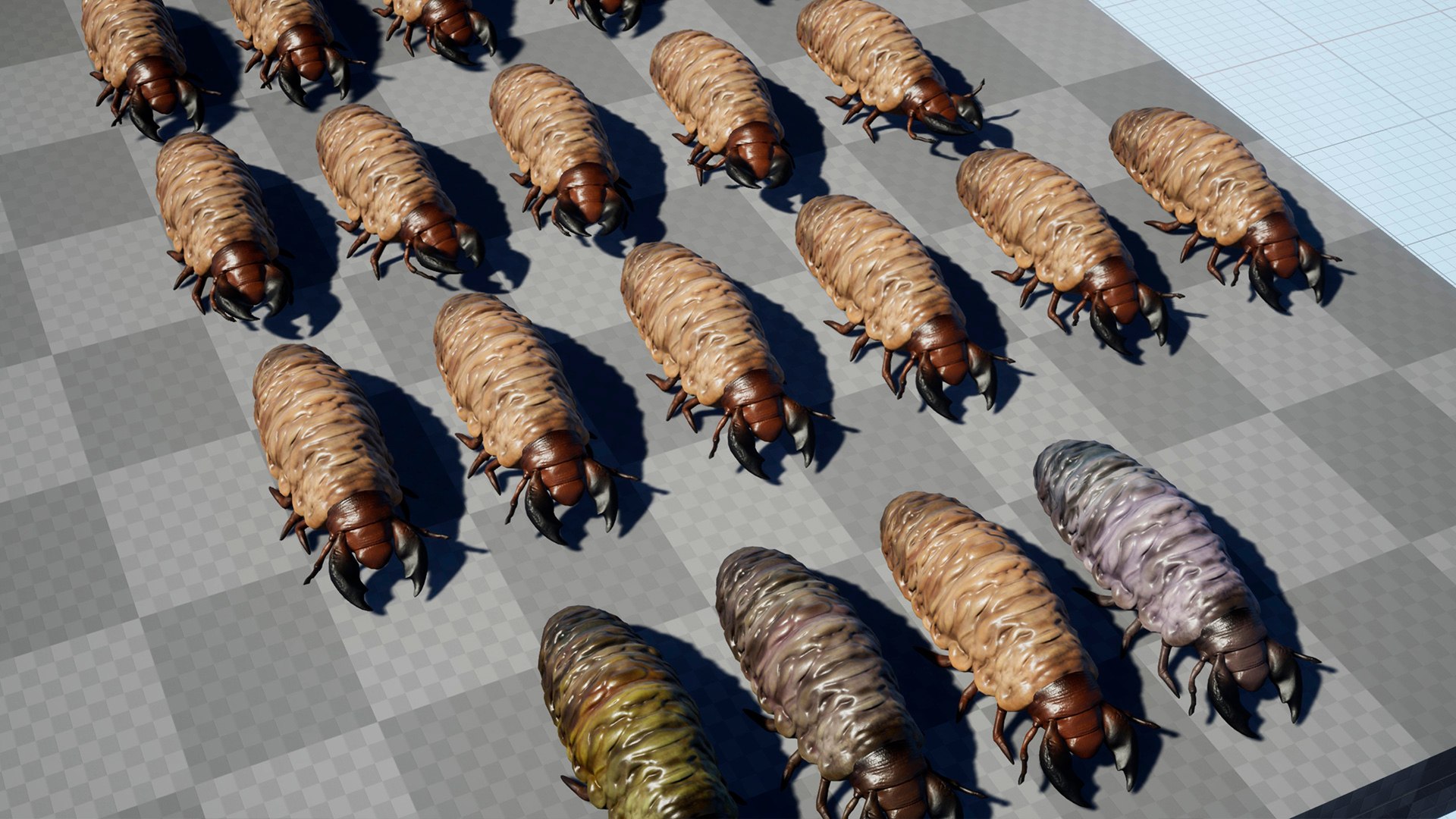 Larva Insect2 3D Model - TurboSquid 2248729