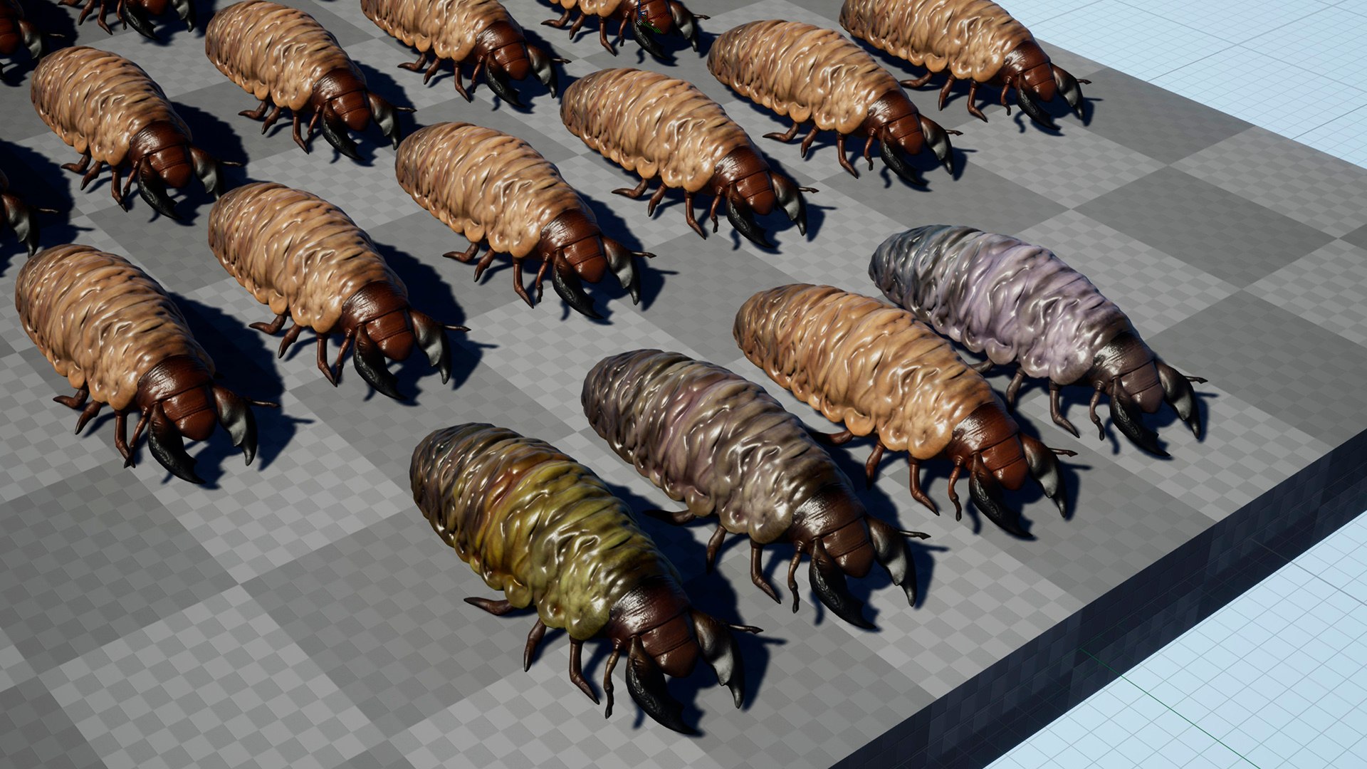 Larva Insect2 3D Model - TurboSquid 2248729