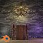 Bistro Rustic and Chandelier for Blender