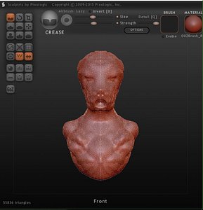 alien alienhead head 3D