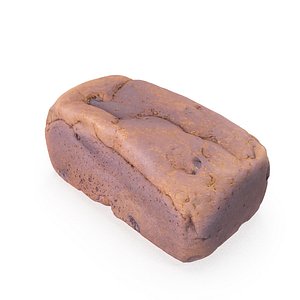 3D model malt loaf