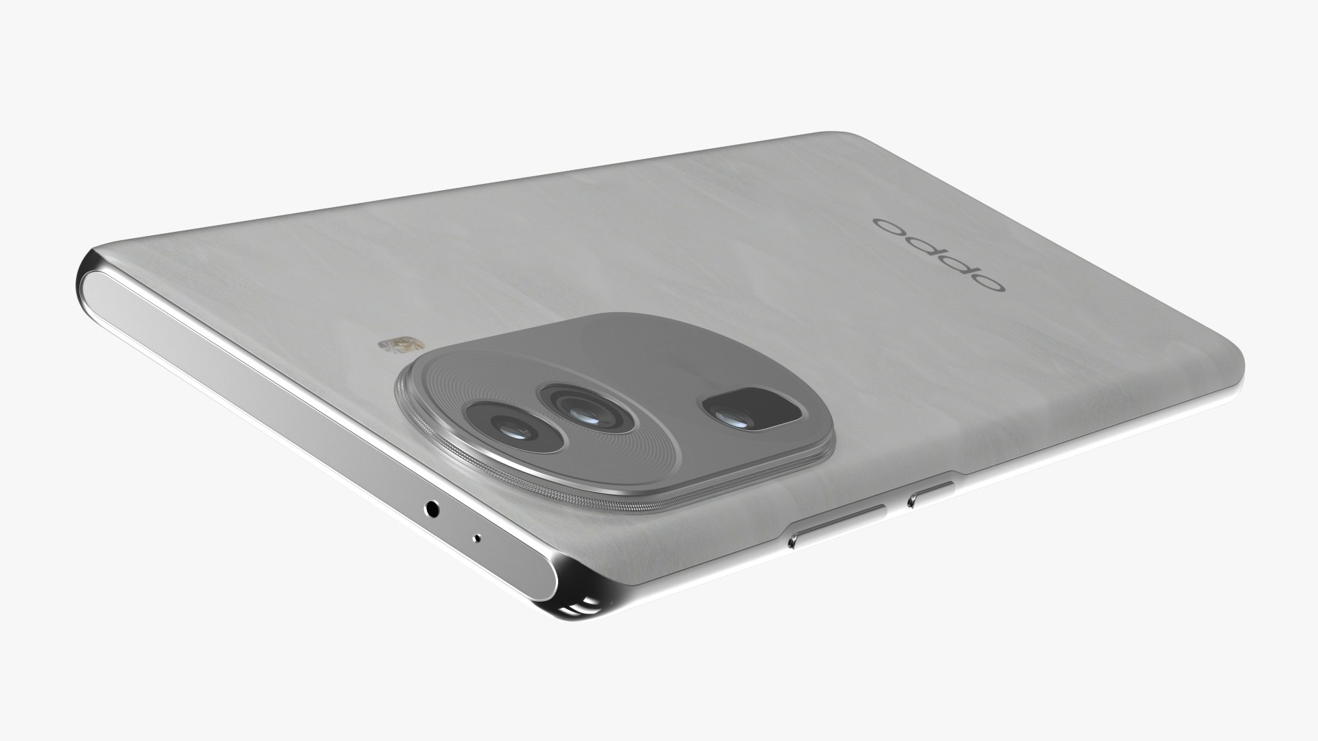 3D Model OPPO Reno 11 White - TurboSquid 2157320