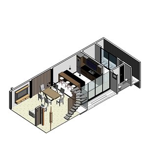 HOUSE WITH FURNITURE