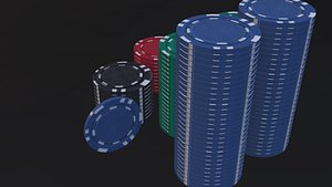 Casino Card Game Tables Collection 3D Model $109 - .max .ma .3ds .fbx .obj  .c4d - Free3D