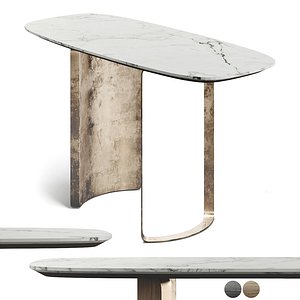 3D Constellation Marble Console Table LuxLucia Casa