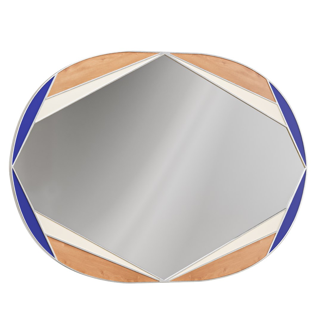 Zara Home Dining Table And Mirror Set 3D Model - TurboSquid 2362765