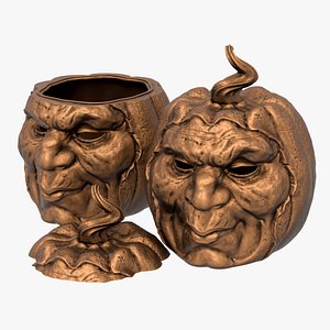 Halloween Pumpkin 3D