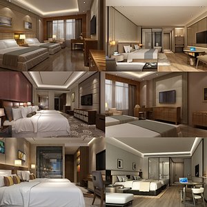 3D Hotel Room Collection 02