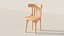 Bentwood Cafe Chair 3D Model 3D model