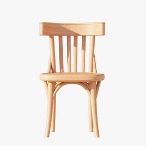 Bentwood Cafe Chair 3D Model