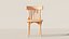 Bentwood Cafe Chair 3D Model 3D model