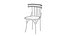 Bentwood Cafe Chair 3D Model 3D model