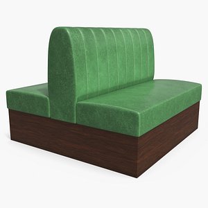 Double Sided Restaurant Booth Bench