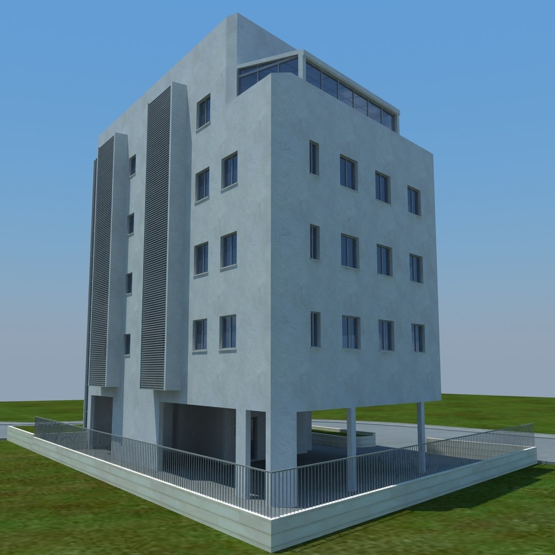 buildings 2 1 3d max