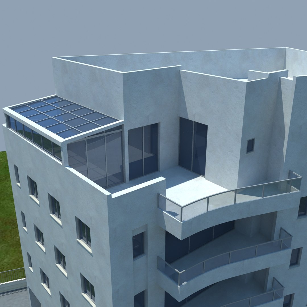 buildings 2 1 3d max