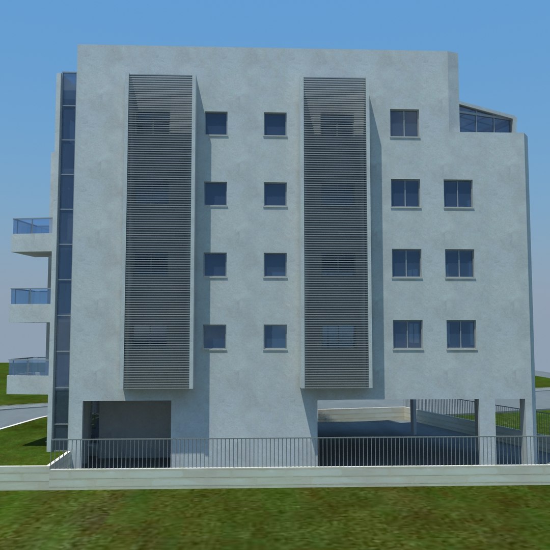 buildings 2 1 3d max