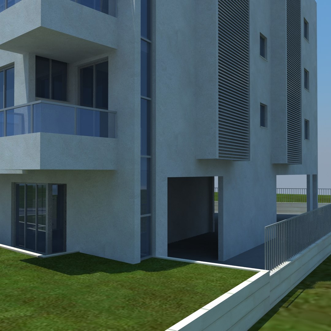 buildings 2 1 3d max