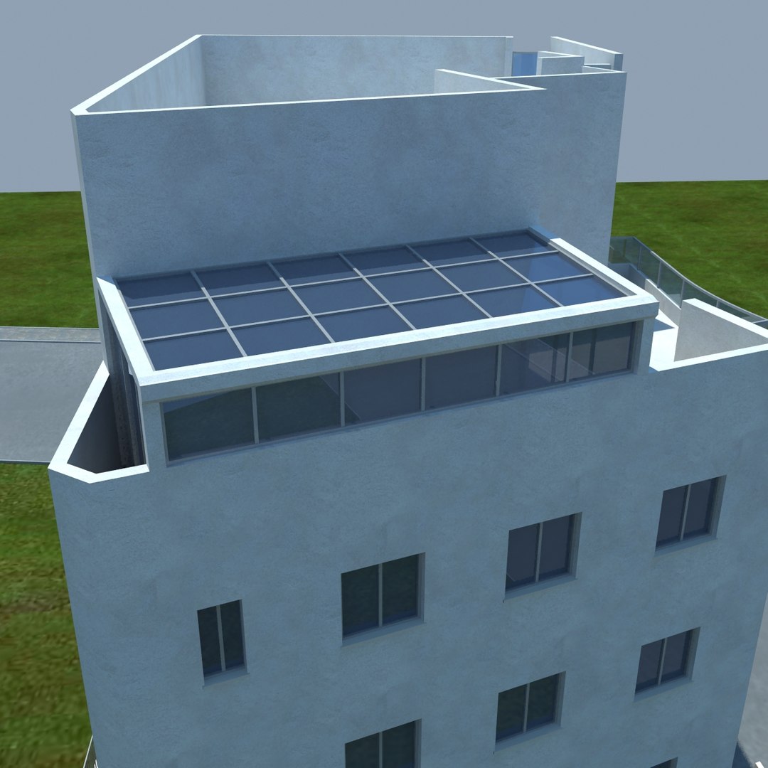 buildings 2 1 3d max