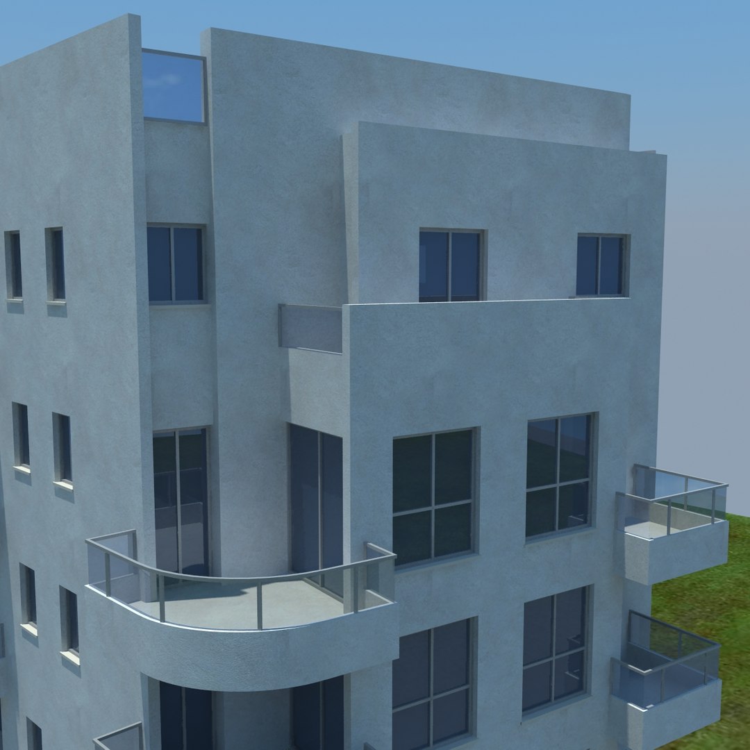 buildings 2 1 3d max