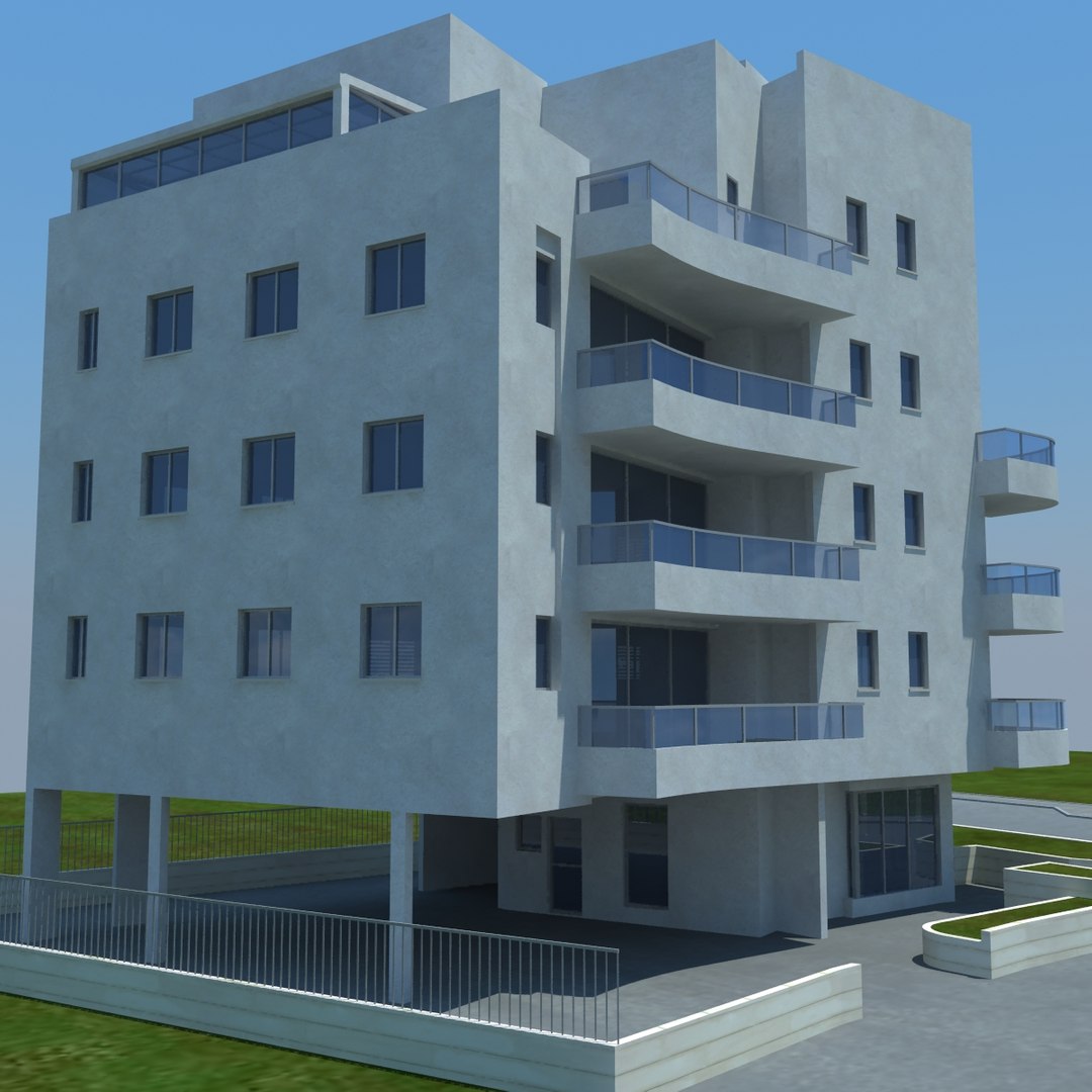 buildings 2 1 3d max