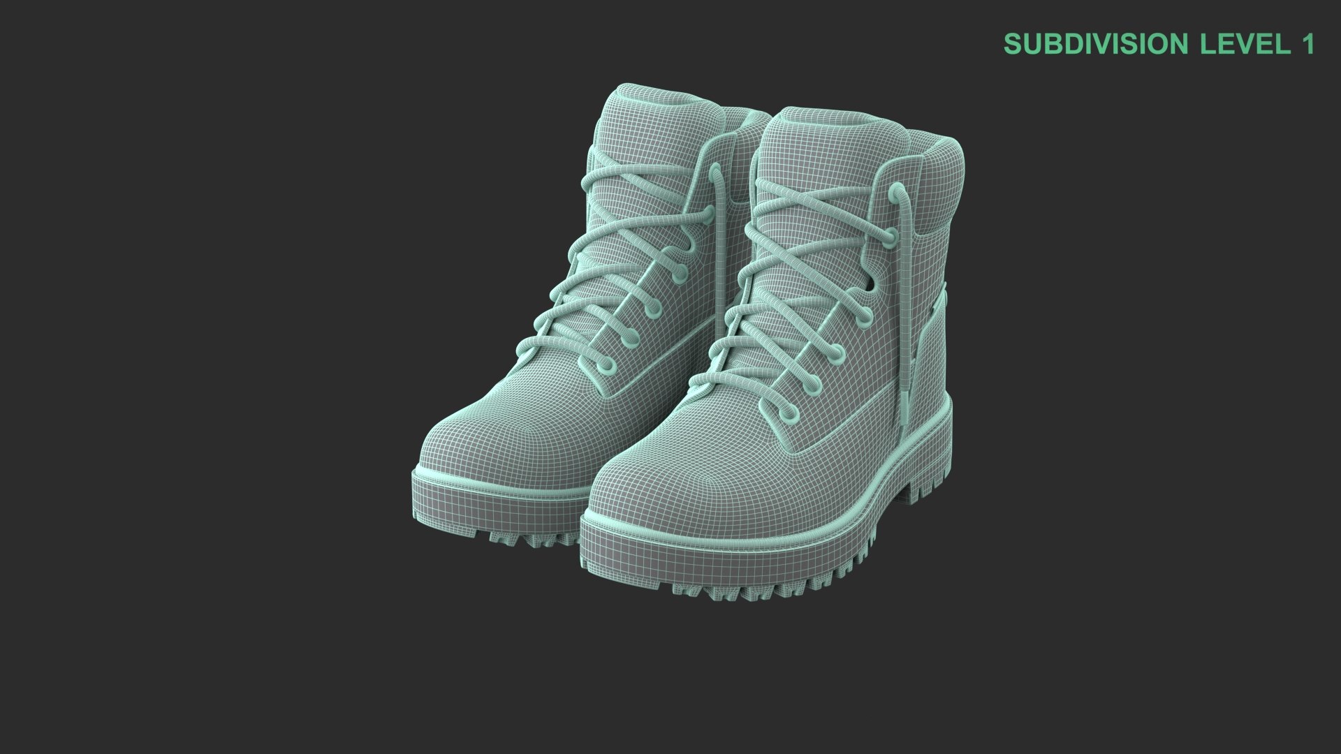 Leather Boots 3D - TurboSquid 2374779