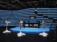 Virtual Sport News Set