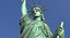 3D model statue liberty