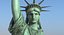 3D model statue liberty