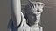 3D model statue liberty