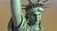 3D model statue liberty