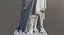 3D model statue liberty