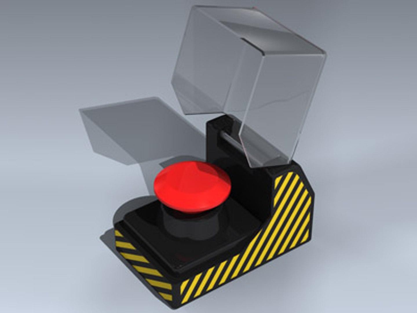 Panic Button 3d Model