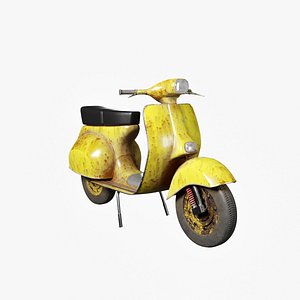 Abandoned Scooter
