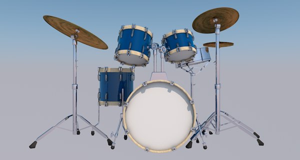 3d drum sticks model