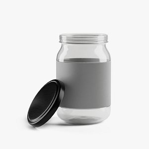 3D model Glass Jar