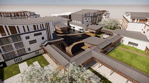 Homes and care center -A7 3D model