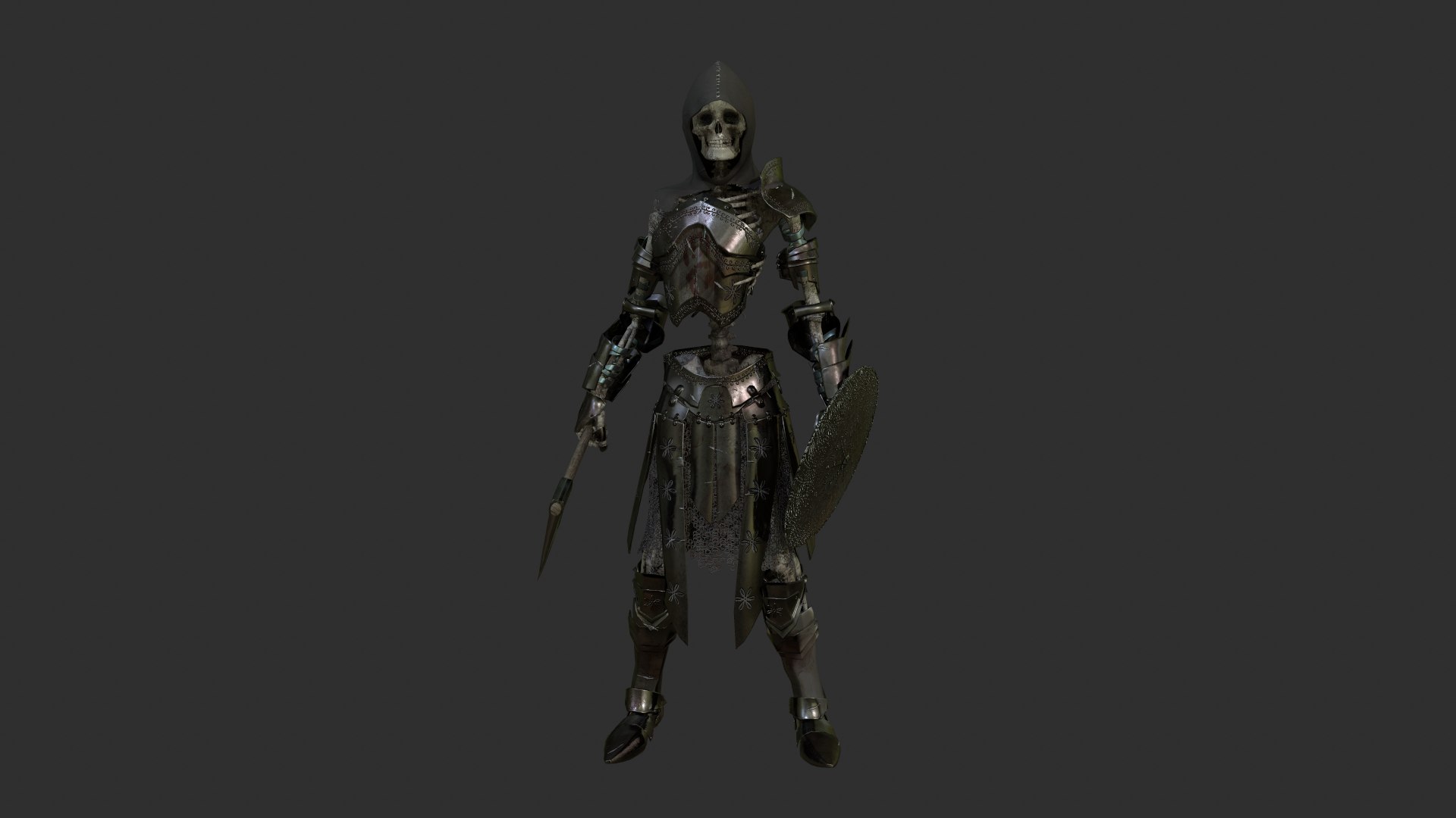 3D Skeleton Warrior - TurboSquid 1725876