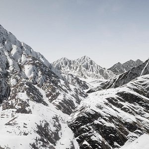 Terrain Mountain Range Alaska 32sc Landscape