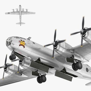 Boeing B-29 Bockscar Rigged