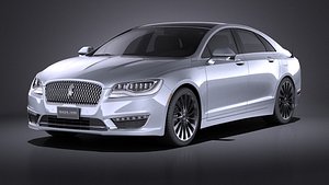 3d mkz 2017 model