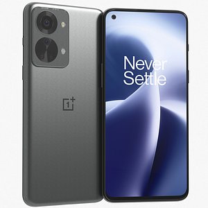 OnePlus Nord 2T 5G Gray 3D model