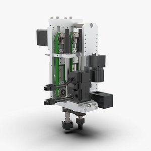 3D model Automatic Swing Angle and Lifting Nozzle Machine