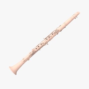 Clarinet 3D model