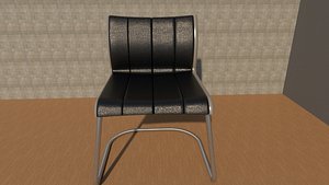 3D model silla oficina