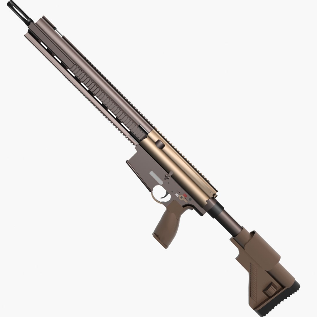 3d G28 Dmr Model
