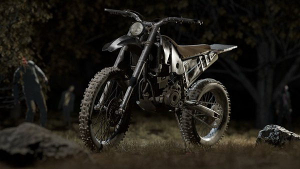 ウォーキング・デッドのダリル・ディクソンのバイクKTM 525 EXC 3D