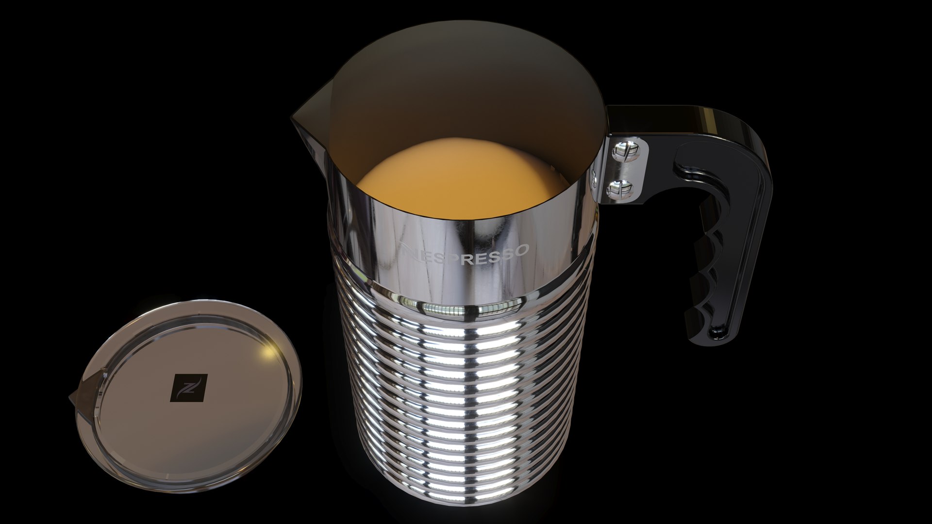 Nespresso Aeroccino4 Milk Frother 3D model