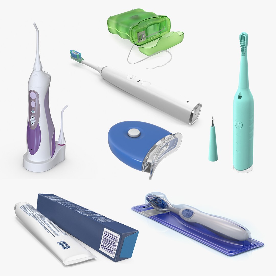 Dental Care Collection 6 3D model preview