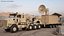 Heavy Military Tractor with Radar Container Trailer
